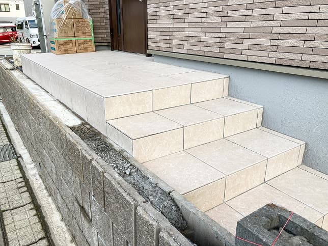 現場施工の様子1
